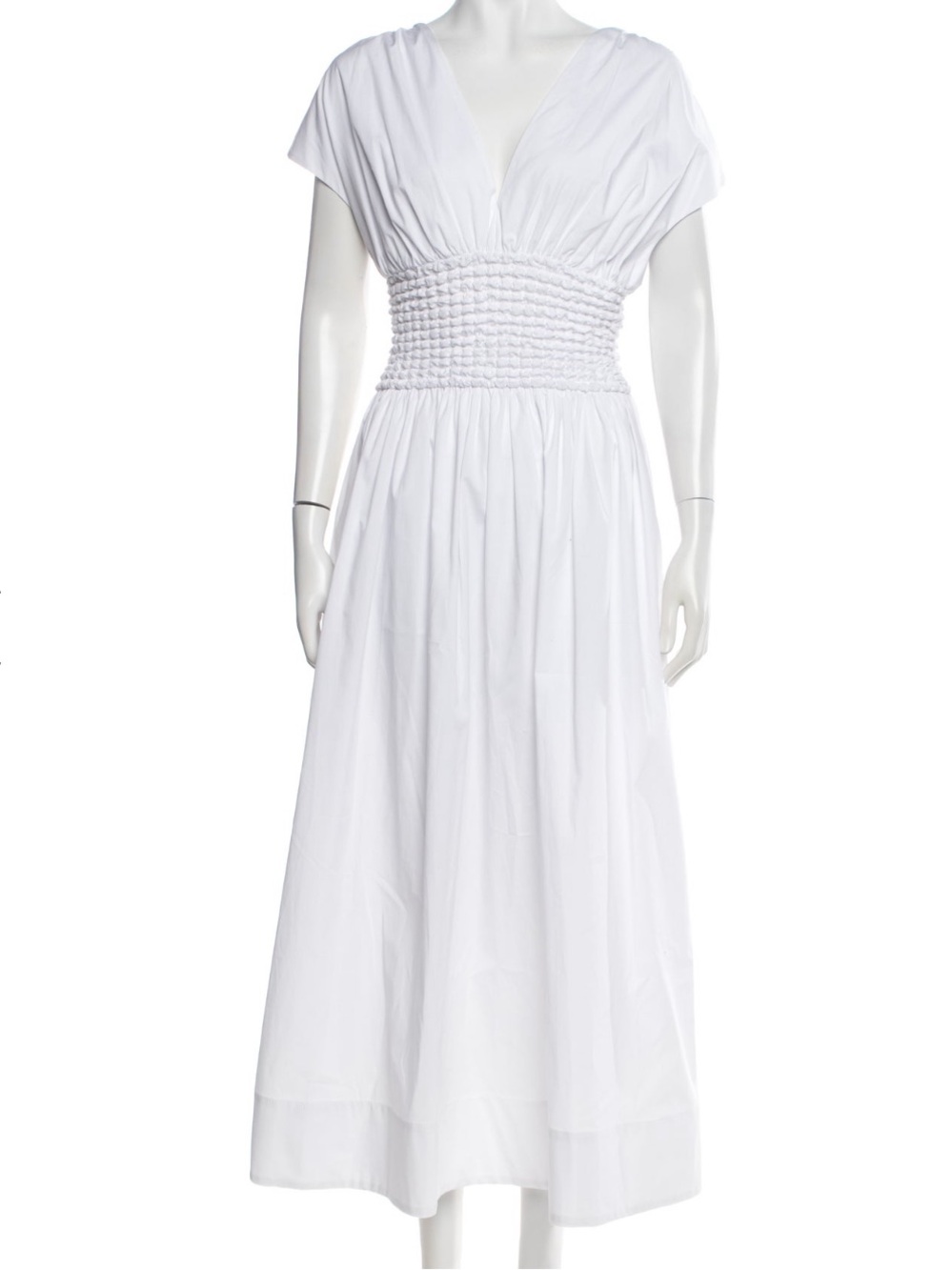 Staud White Jackson Dress
